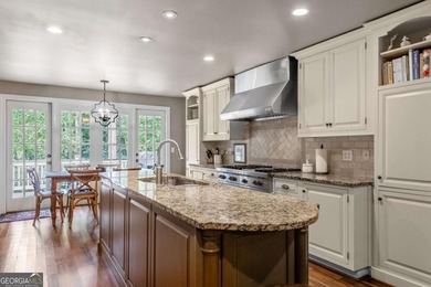 Beautifully situated on a peaceful 1.2-acre lot in one of on North Fulton Golf Course in Georgia - for sale on GolfHomes.com, golf home, golf lot