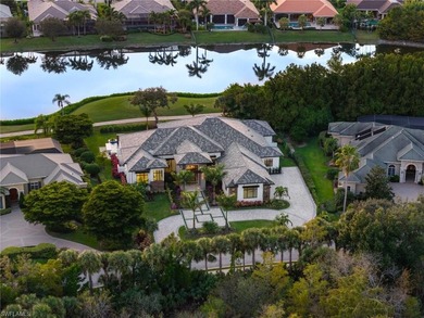 Enjoy tranquil modern elegance within this NEWLY CONSTRUCTED and on Quail West Golf and Country Club in Florida - for sale on GolfHomes.com, golf home, golf lot