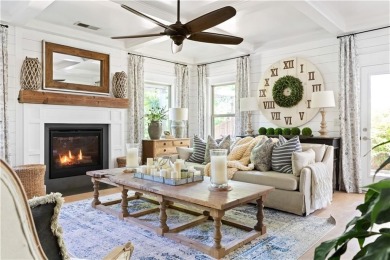 Step inside the most stylish modern farmhouse in Cartersville on The Plantation Golf Club in Georgia - for sale on GolfHomes.com, golf home, golf lot
