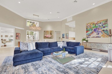 Light and bright pool home nestled in the golf and beach club of on Frenchmans Creek Country Club in Florida - for sale on GolfHomes.com, golf home, golf lot