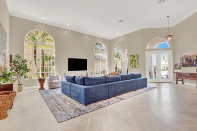 Light and bright pool home nestled in the golf and beach club of on Frenchmans Creek Country Club in Florida - for sale on GolfHomes.com, golf home, golf lot