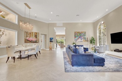 Light and bright pool home nestled in the golf and beach club of on Frenchmans Creek Country Club in Florida - for sale on GolfHomes.com, golf home, golf lot