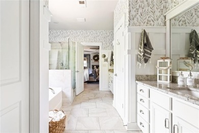 Step inside the most stylish modern farmhouse in Cartersville on The Plantation Golf Club in Georgia - for sale on GolfHomes.com, golf home, golf lot
