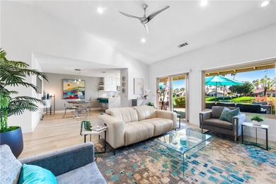 Stunning Oasis Country Club Residence: Inviting entrance and on Oasis Country Club in California - for sale on GolfHomes.com, golf home, golf lot