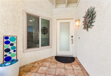 Stunning Oasis Country Club Residence: Inviting entrance and on Oasis Country Club in California - for sale on GolfHomes.com, golf home, golf lot