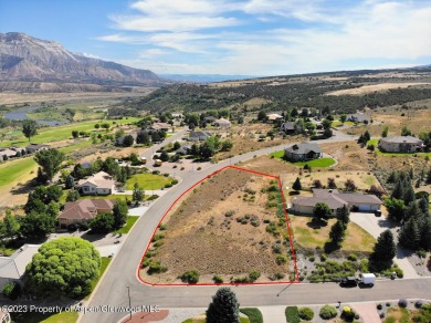 Gorgeous upper lot with 360 views. Build your dream home right on Battlement Mesa Golf Course in Colorado - for sale on GolfHomes.com, golf home, golf lot