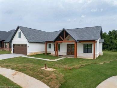 Beautiful new construction in Greenwood's newest and most on Vache-Grasse Country Club in Arkansas - for sale on GolfHomes.com, golf home, golf lot