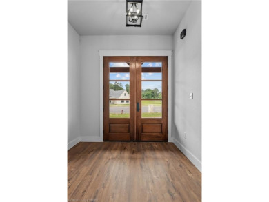 Beautiful new construction in Greenwood's newest and most on Vache-Grasse Country Club in Arkansas - for sale on GolfHomes.com, golf home, golf lot