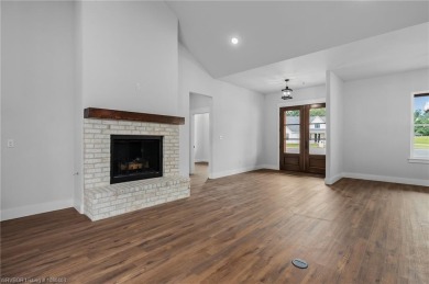 Beautiful new construction in Greenwood's newest and most on Vache-Grasse Country Club in Arkansas - for sale on GolfHomes.com, golf home, golf lot