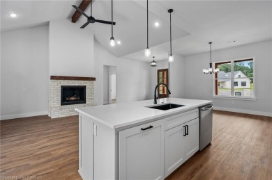 Beautiful new construction in Greenwood's newest and most on Vache-Grasse Country Club in Arkansas - for sale on GolfHomes.com, golf home, golf lot