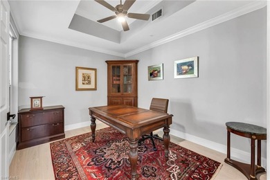 Stunning first floor end-unit carriage home with serene preserve on Pelicans Nest Golf Club in Florida - for sale on GolfHomes.com, golf home, golf lot