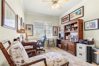 Immerse yourself in this exceptional furnished residence in on Fiddlesticks Country Club in Florida - for sale on GolfHomes.com, golf home, golf lot