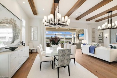 Experience refined waterfront living within the gates of Miromar on Miromar Lakes Golf Club in Florida - for sale on GolfHomes.com, golf home, golf lot