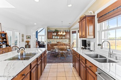 Nestled on approximately 1.4 acres at the end of a quiet on Members Club At St. James Plantation in North Carolina - for sale on GolfHomes.com, golf home, golf lot