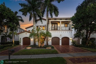 This prestigious 4 bedroom, 5 bath Parkland Golf  Country Club on Parkland Golf Club in Florida - for sale on GolfHomes.com, golf home, golf lot