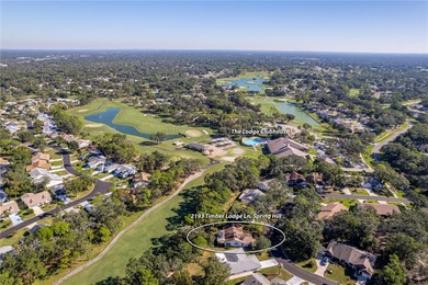 This charming Buttonwood model is a 2-bedroom, 2-bathroom 2-car on Timber Pines Golf Course in Florida - for sale on GolfHomes.com, golf home, golf lot