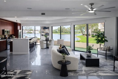 Exceptional waterfront residence in the prestigious gated on Gainey Ranch Golf Club in Arizona - for sale on GolfHomes.com, golf home, golf lot