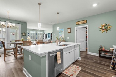 This thoughtfully designed home in The Retreat at Wild Wing on Wild Wing Plantation in South Carolina - for sale on GolfHomes.com, golf home, golf lot