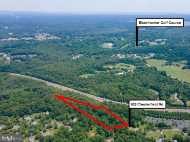 This prime 3.32 acre residential lot has an APPROVED PERC and on Eisenhower Golf Course in Maryland - for sale on GolfHomes.com, golf home, golf lot