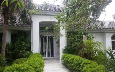 Listen to the waves crashing on the beach from this custom pool on Hammock Dunes Club in Florida - for sale on GolfHomes.com, golf home, golf lot