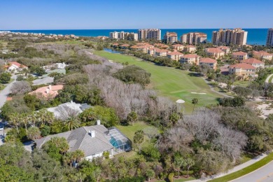 Listen to the waves crashing on the beach from this custom pool on Hammock Dunes Club in Florida - for sale on GolfHomes.com, golf home, golf lot