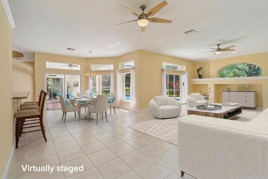 NEW ROOF, 2-stage AC unit, ductwork, HWH, storm windows, new on St. Lucie Trail Golf Club in Florida - for sale on GolfHomes.com, golf home, golf lot