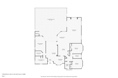 Location, location, location! Rare find in gated golf community on St. Lucie Trail Golf Club in Florida - for sale on GolfHomes.com, golf home, golf lot