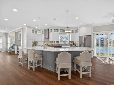 Turnkey luxury with extraordinary frontage on Syracuse Lake on Maxwelton Golf Club, Inc. in Indiana - for sale on GolfHomes.com, golf home, golf lot