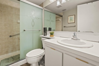 Move-in ready 3-bedroom, 2-bath second-floor condo in the gated on Monarch Country Club in Florida - for sale on GolfHomes.com, golf home, golf lot