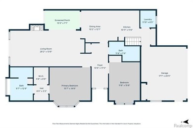 Rare opportunity in The Heathers! This sought-after 3-bedroom on The Heathers Club in Michigan - for sale on GolfHomes.com, golf home, golf lot