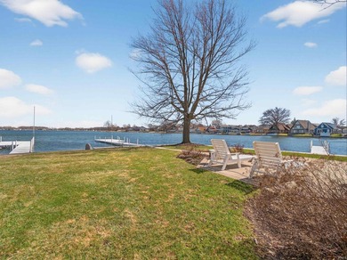 Turnkey luxury with extraordinary frontage on Syracuse Lake on Maxwelton Golf Club, Inc. in Indiana - for sale on GolfHomes.com, golf home, golf lot