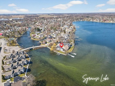 Turnkey luxury with extraordinary frontage on Syracuse Lake on Maxwelton Golf Club, Inc. in Indiana - for sale on GolfHomes.com, golf home, golf lot