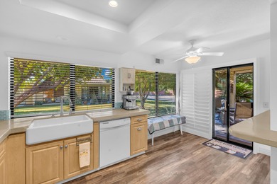 Discover this exceptional 2-bedroom plus den, 2-bathroom on Tahquitz Creek Golf Resort in California - for sale on GolfHomes.com, golf home, golf lot