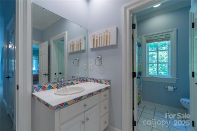 Elegant, family home on gorgeous, private .75 ac, golf course on The Peninsula Club in North Carolina - for sale on GolfHomes.com, golf home, golf lot
