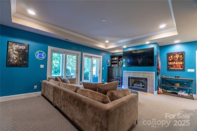 Elegant, family home on gorgeous, private .75 ac, golf course on The Peninsula Club in North Carolina - for sale on GolfHomes.com, golf home, golf lot