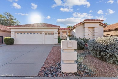 Welcome home to this desert haven on the 17th green of a private on Palo Verde Golf and Country Club in Arizona - for sale on GolfHomes.com, golf home, golf lot