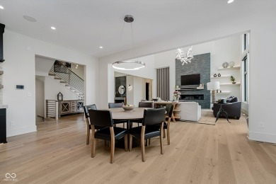 Step into luxury in this stunning Carrington Homes custom estate on Chatham Hills Golf Course in Indiana - for sale on GolfHomes.com, golf home, golf lot