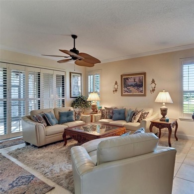 Welcome to this beautifully maintained Beachcomber model villa on Apollo Beach Golf and Sea Club in Florida - for sale on GolfHomes.com, golf home, golf lot