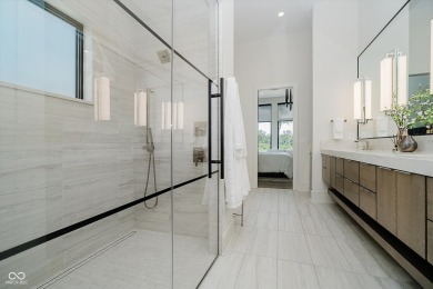 Step into luxury in this stunning Carrington Homes custom estate on Chatham Hills Golf Course in Indiana - for sale on GolfHomes.com, golf home, golf lot