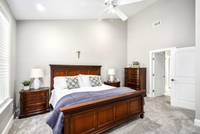 Soaring high ceilings, the inviting openness and hardwood floors on Woodside Plantation Country Club in South Carolina - for sale on GolfHomes.com, golf home, golf lot