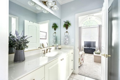 Soaring high ceilings, the inviting openness and hardwood floors on Woodside Plantation Country Club in South Carolina - for sale on GolfHomes.com, golf home, golf lot
