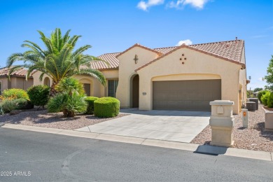 Make this magnificent Treviso model with enchanting water views on Tuscany Falls At Pebble Creek in Arizona - for sale on GolfHomes.com, golf home, golf lot