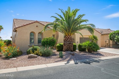 Make this magnificent Treviso model with enchanting water views on Tuscany Falls At Pebble Creek in Arizona - for sale on GolfHomes.com, golf home, golf lot