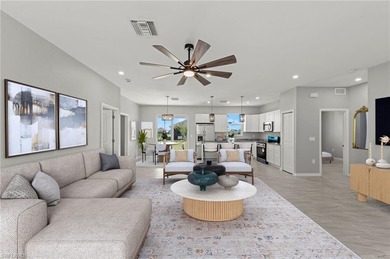 Step into modern Florida living with this brand-new Cape Coral on Burnt Store Golf Club in Florida - for sale on GolfHomes.com, golf home, golf lot