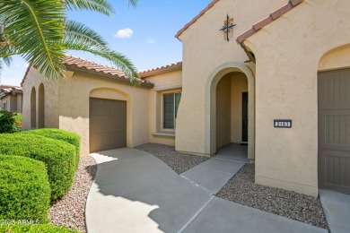 Make this magnificent Treviso model with enchanting water views on Tuscany Falls At Pebble Creek in Arizona - for sale on GolfHomes.com, golf home, golf lot