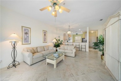 Enjoy spectacular golf course from this end unit, 2-bedroom on Windstar on Naples Bay in Florida - for sale on GolfHomes.com, golf home, golf lot