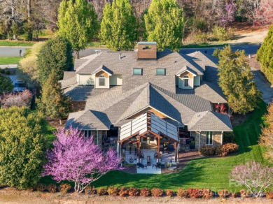 Stunning home in the gated Cramer Mountain community.  Situated on  in North Carolina - for sale on GolfHomes.com, golf home, golf lot