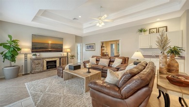 Gorgeous and unique courtyard pool home offering spectacular on University Park Country Club in Florida - for sale on GolfHomes.com, golf home, golf lot