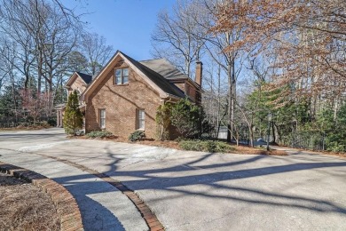 This custom brick home is an entertainer's dream with a private on Dunwoody Country Club in Georgia - for sale on GolfHomes.com, golf home, golf lot