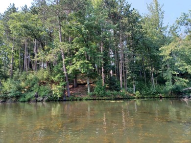 Over 60' of frontage on beautiful NEPCO Lake. This wooded lot on The Ridges Golf Club in Wisconsin - for sale on GolfHomes.com, golf home, golf lot